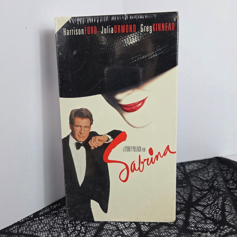 Sabrina VHS Movie 1995 Harrison Ford Julia Ormond Factory Sealed Paramount